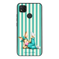 Θήκη Sonique Stripe Stories Series  για Xiaomi Redmi 9C / Redmi 10A Iconic Λαγουδάκι