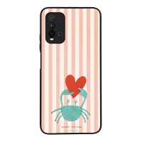 Θήκη Sonique Stripe Stories Series  για Xiaomi Redmi 9T Καβουράκι
