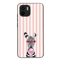 Θήκη Sonique Stripe Stories Series  για Xiaomi Redmi A1 / Redmi A2 Ζέβρα – Τσιχλόφουσκα