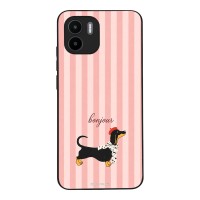 Θήκη Sonique Stripe Stories Series  για Xiaomi Redmi A1 / Redmi A2 Bonjour Puppy