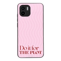 Θήκη Sonique Stripe Stories Series  για Xiaomi Redmi A1 / Redmi A2 Do It for the Plot