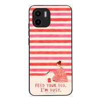 Θήκη Sonique Stripe Stories Series  για Xiaomi Redmi A1 / Redmi A2 Feed Your Ego