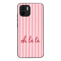 Θήκη Sonique Stripe Stories Series  για Xiaomi Redmi A1 / Redmi A2 Oh La La – Ροζ