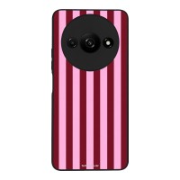 Θήκη Sonique Stripe Stories Series  για Xiaomi Redmi A3 / Redmi A3x Ρίγες Ροζ – Κόκκινο
