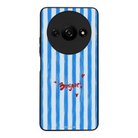 Θήκη Sonique Stripe Stories Series  για Xiaomi Redmi A3 / Redmi A3x Bonjour Blue