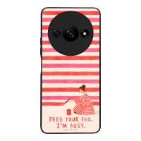 Θήκη Sonique Stripe Stories Series  για Xiaomi Redmi A3 / Redmi A3x Feed Your Ego