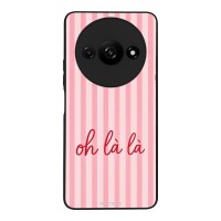 Θήκη Sonique Stripe Stories Series  για Xiaomi Redmi A3 / Redmi A3x Oh La La – Ροζ