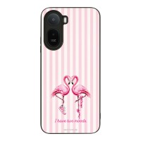 Θήκη Sonique Stripe Stories Series  για Xiaomi Redmi A7 Pro 4G Φλαμίνγκο