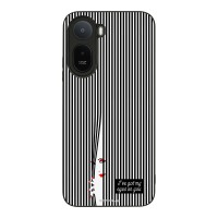 Θήκη Sonique Stripe Stories Series  για Xiaomi Redmi A7 Pro 4G Eye on You – Μαύρο