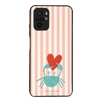 Θήκη Sonique Stripe Stories Series  για Xiaomi Redmi Note 10 / Redmi Note 10s / Poco M5s Καβουράκι