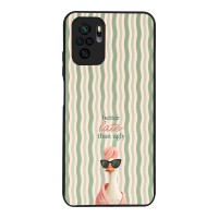 Θήκη Sonique Stripe Stories Series  για Xiaomi Redmi Note 10 / Redmi Note 10s / Poco M5s Better Late