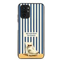 Θήκη Sonique Stripe Stories Series  για Xiaomi Redmi Note 10 / Redmi Note 10s / Poco M5s Born for Luxury