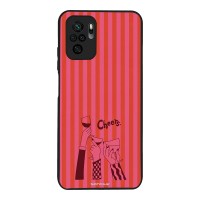 Θήκη Sonique Stripe Stories Series  για Xiaomi Redmi Note 10 / Redmi Note 10s / Poco M5s Cheers