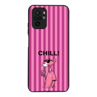 Θήκη Sonique Stripe Stories Series  για Xiaomi Redmi Note 10 / Redmi Note 10s / Poco M5s Chill Panther