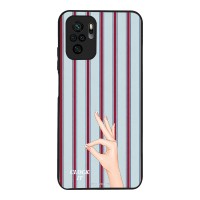 Θήκη Sonique Stripe Stories Series  για Xiaomi Redmi Note 10 / Redmi Note 10s / Poco M5s Clock It