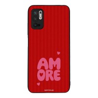 Θήκη Sonique Stripe Stories Series  για Xiaomi Redmi Note 10 5G / Poco M3 Pro 5G Amore