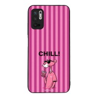 Θήκη Sonique Stripe Stories Series  για Xiaomi Redmi Note 10 5G / Poco M3 Pro 5G Chill Panther