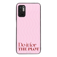 Θήκη Sonique Stripe Stories Series  για Xiaomi Redmi Note 10 5G / Poco M3 Pro 5G Do It for the Plot