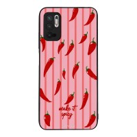 Θήκη Sonique Stripe Stories Series  για Xiaomi Redmi Note 10 5G / Poco M3 Pro 5G Make It Spicy