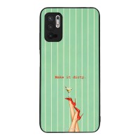 Θήκη Sonique Stripe Stories Series  για Xiaomi Redmi Note 10 5G / Poco M3 Pro 5G Martini