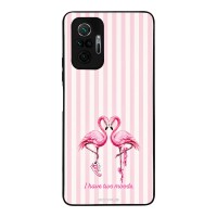 Θήκη Sonique Stripe Stories Series  για Xiaomi Redmi Note 10 Pro Φλαμίνγκο