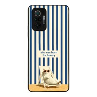 Θήκη Sonique Stripe Stories Series  για Xiaomi Redmi Note 10 Pro Born for Luxury