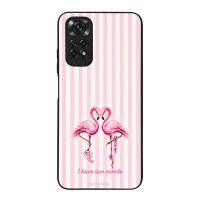 Θήκη Sonique Stripe Stories Series  για Xiaomi Redmi Note 11 4G / Redmi Note 11S Φλαμίνγκο