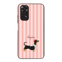 Θήκη Sonique Stripe Stories Series  για Xiaomi Redmi Note 11 4G / Redmi Note 11S Bonjour Puppy