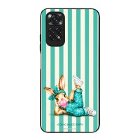 Θήκη Sonique Stripe Stories Series  για Xiaomi Redmi Note 11 4G / Redmi Note 11S Iconic Λαγουδάκι