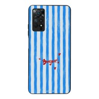 Θήκη Sonique Stripe Stories Series  για Xiaomi Redmi Note 11 Pro 4G/5G / Redmi Note 12 Pro 4G Bonjour Blue