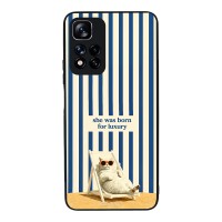 Θήκη Sonique Stripe Stories Series  για Xiaomi Redmi Note 11 Pro Plus 5G Born for Luxury