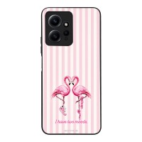 Θήκη Sonique Stripe Stories Series  για Xiaomi Redmi Note 12 4G Φλαμίνγκο