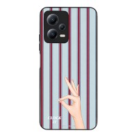 Θήκη Sonique Stripe Stories Series  για Xiaomi Redmi Note 12 5G / Poco X5 5G Clock It