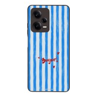 Θήκη Sonique Stripe Stories Series  για Xiaomi Redmi Note 12 Pro 5G Bonjour Blue