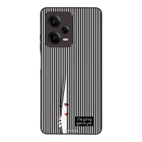 Θήκη Sonique Stripe Stories Series  για Xiaomi Redmi Note 12 Pro 5G Eye on You – Μαύρο