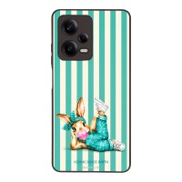 Θήκη Sonique Stripe Stories Series  για Xiaomi Redmi Note 12 Pro 5G Iconic Λαγουδάκι