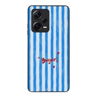 Θήκη Sonique Stripe Stories Series  για Xiaomi Redmi Note 12 Pro Plus Bonjour Blue