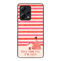 Θήκη Sonique Stripe Stories Series  για Xiaomi Redmi Note 12 Pro Plus Feed Your Ego