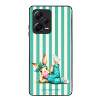 Θήκη Sonique Stripe Stories Series  για Xiaomi Redmi Note 12 Pro Plus Iconic Λαγουδάκι