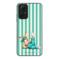 Θήκη Sonique Stripe Stories Series  για Xiaomi Redmi Note 12s Iconic Λαγουδάκι