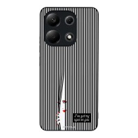 Θήκη Sonique Stripe Stories Series  για Xiaomi Redmi Note 13 4G Eye on You – Μαύρο