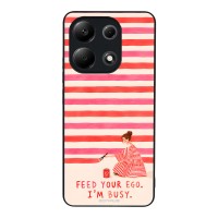 Θήκη Sonique Stripe Stories Series  για Xiaomi Redmi Note 13 4G Feed Your Ego