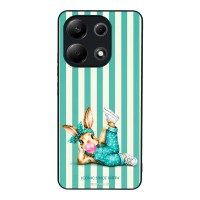 Θήκη Sonique Stripe Stories Series  για Xiaomi Redmi Note 13 4G Iconic Λαγουδάκι