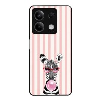 Θήκη Sonique Stripe Stories Series  για Xiaomi Redmi Note 13 5G Ζέβρα – Τσιχλόφουσκα