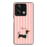 Θήκη Sonique Stripe Stories Series  για Xiaomi Redmi Note 13 5G Bonjour Puppy