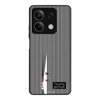 Θήκη Sonique Stripe Stories Series  για Xiaomi Redmi Note 13 5G Eye on You – Μαύρο