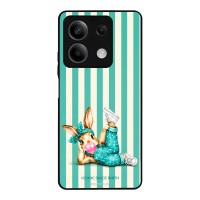 Θήκη Sonique Stripe Stories Series  για Xiaomi Redmi Note 13 5G Iconic Λαγουδάκι