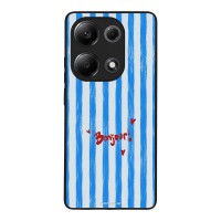 Θήκη Sonique Stripe Stories Series  για Xiaomi Redmi Note 13 Pro 4G / Poco M6 Pro 4G / Redmi Note 14S Bonjour Blue