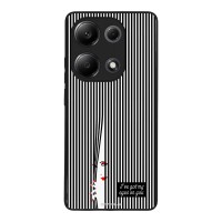 Θήκη Sonique Stripe Stories Series  για Xiaomi Redmi Note 13 Pro 4G / Poco M6 Pro 4G / Redmi Note 14S Eye on You – Μαύρο