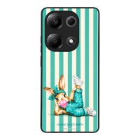 Θήκη Sonique Stripe Stories Series  για Xiaomi Redmi Note 13 Pro 4G / Poco M6 Pro 4G / Redmi Note 14S Iconic Λαγουδάκι
